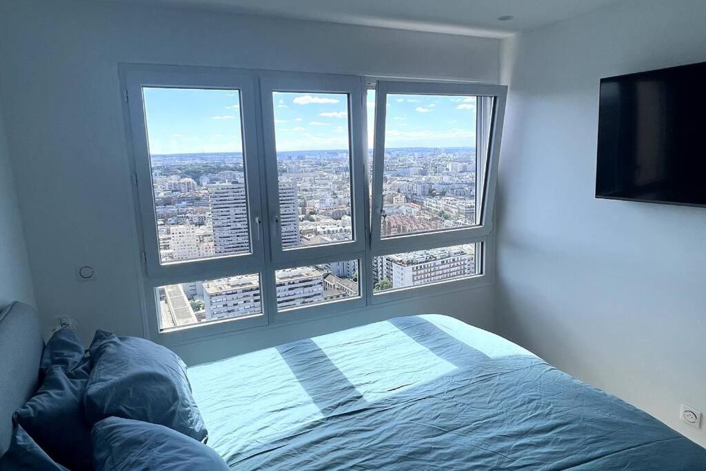 Nice Apartment With Amazing View Of Paris + Parking Ngoại thất bức ảnh