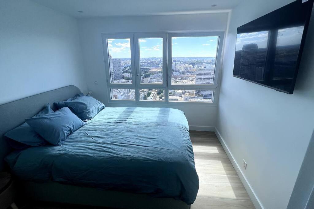 Nice Apartment With Amazing View Of Paris + Parking Ngoại thất bức ảnh