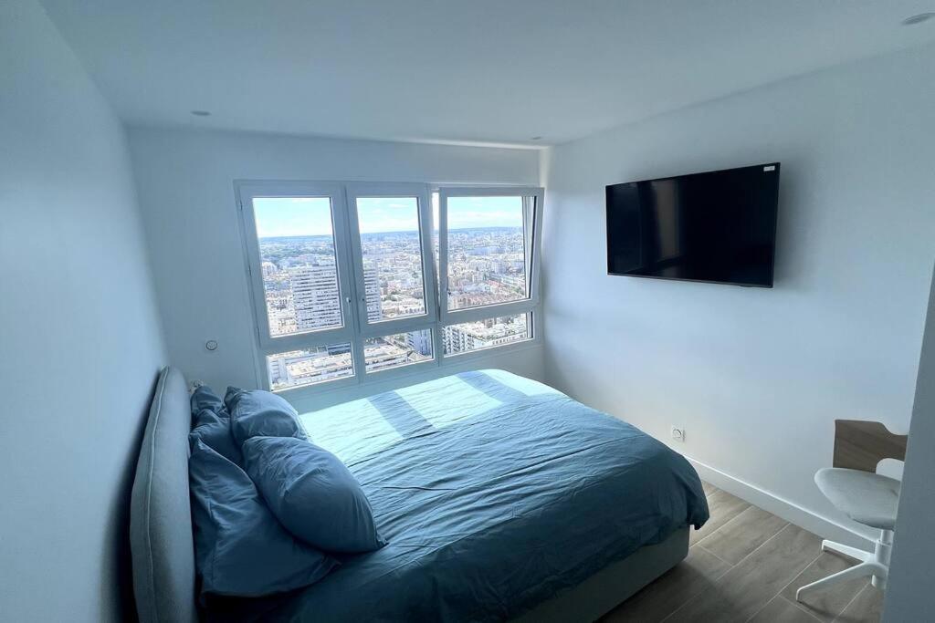 Nice Apartment With Amazing View Of Paris + Parking Ngoại thất bức ảnh