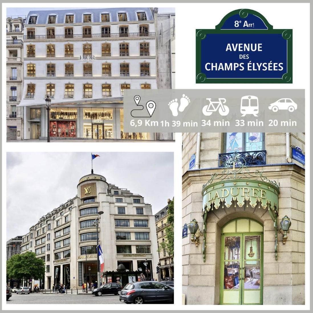 Nice Apartment With Amazing View Of Paris + Parking Ngoại thất bức ảnh